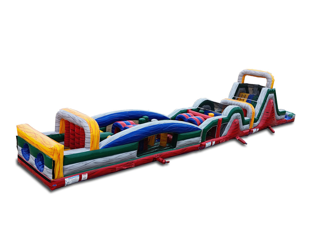 85FT Dual Lane Extreme Obstacle
