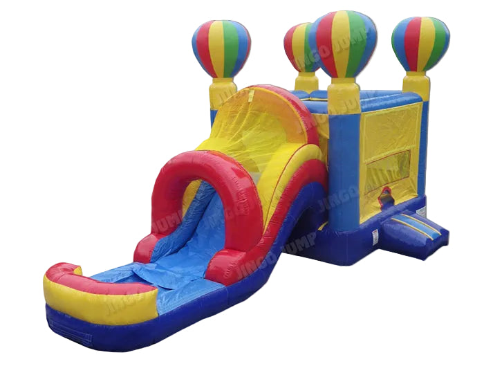 Inflatable 4 in 1  Air Balloon Adventure Combo ( Wet & Dry)