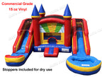 Inflatable Carnival Dual Lane Combo