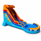 18 FT Light-Commercial Waves of Fun Water Slide NEW