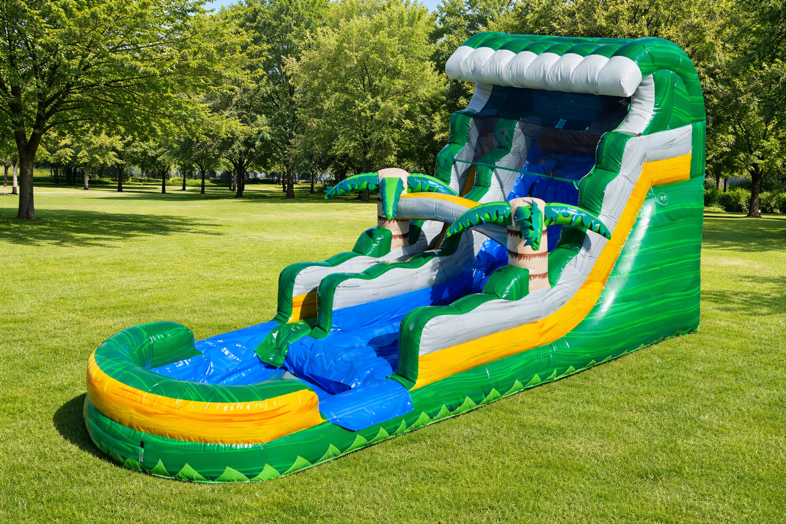 14 FT Tropical Blast Water Slide Secondary image