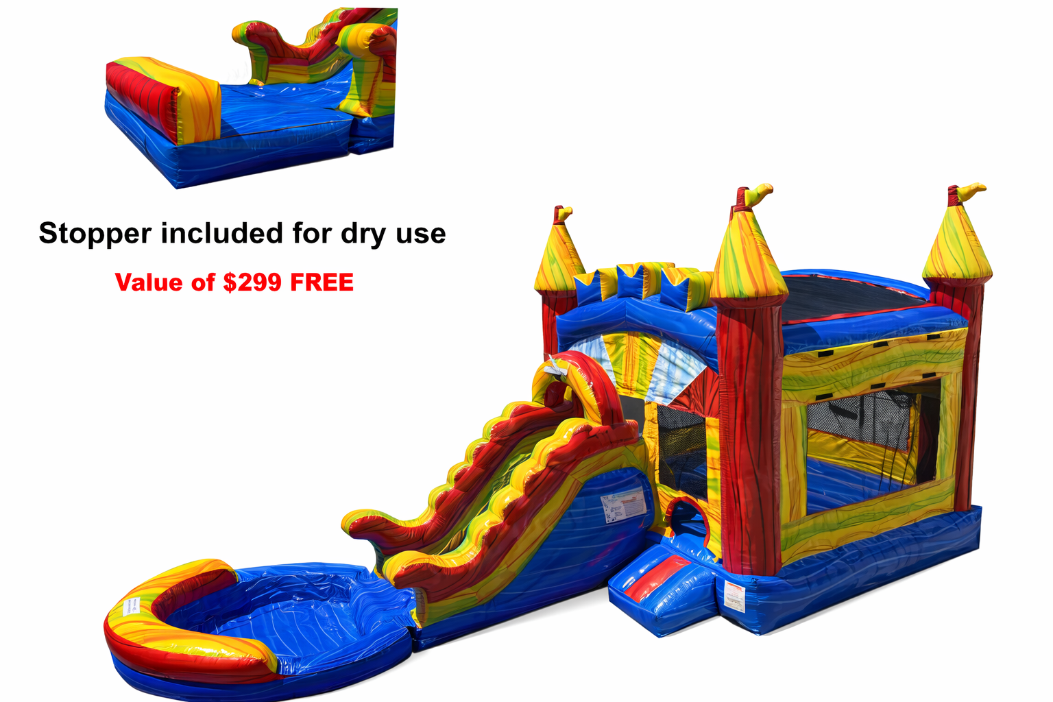 Marble Front Slide Combo ( Wet /Dry ) Main image