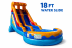 18 FT Light-Commercial Waves of Fun Water Slide NEW