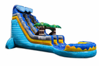 18 FT Jamaica Wet and Dry Water Slide (15 oz Vinyl)