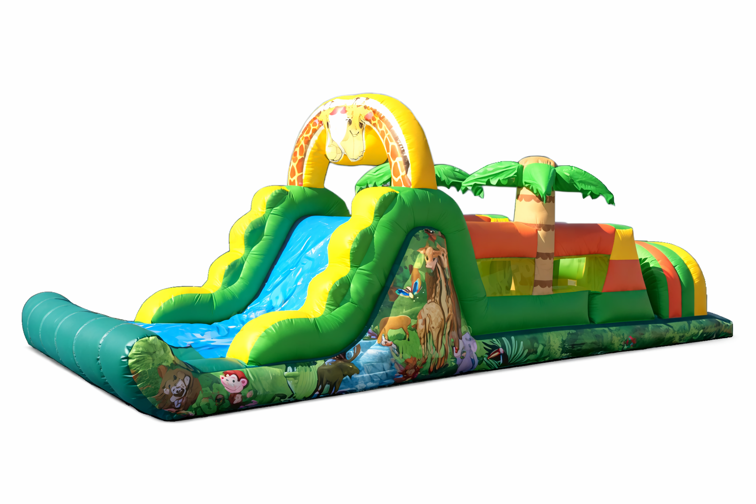 Jungle Fun Obstacle Course