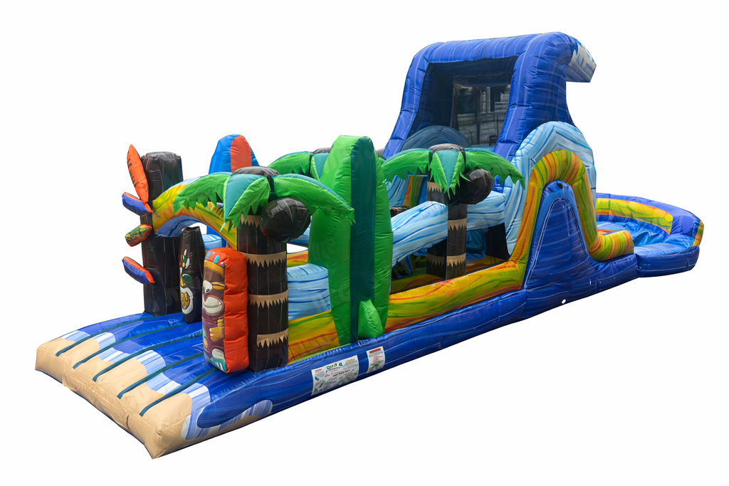 Hawaiian Wave Wet/Dry Obstacle Course 36 FT