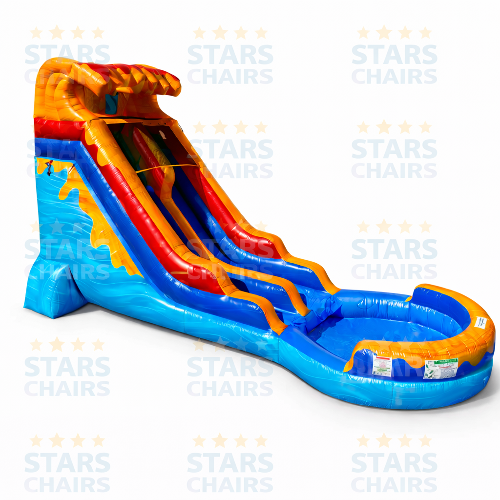 18 FT Waves of Fun Water Slide NEW