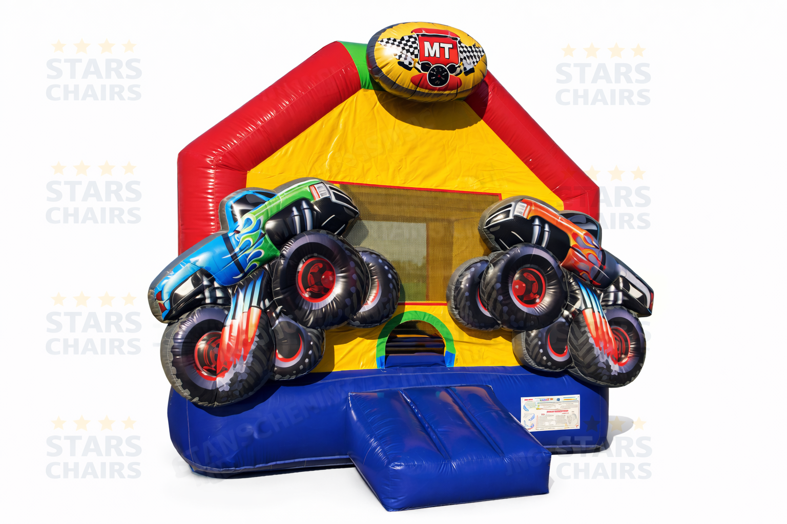 Inflatable bouncer Monster Trucks 13×13 Commercial grade