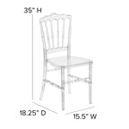 Elegance Napoleon Stacking Chair