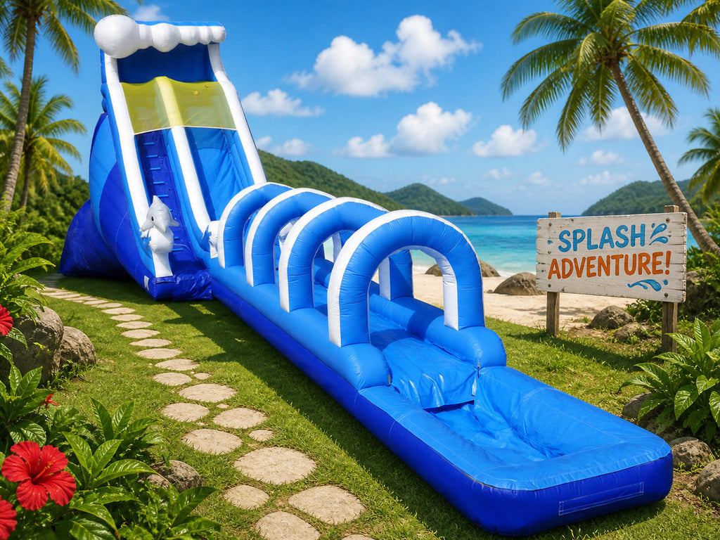 Giant Big Wave 3 in 1 Water Slide.