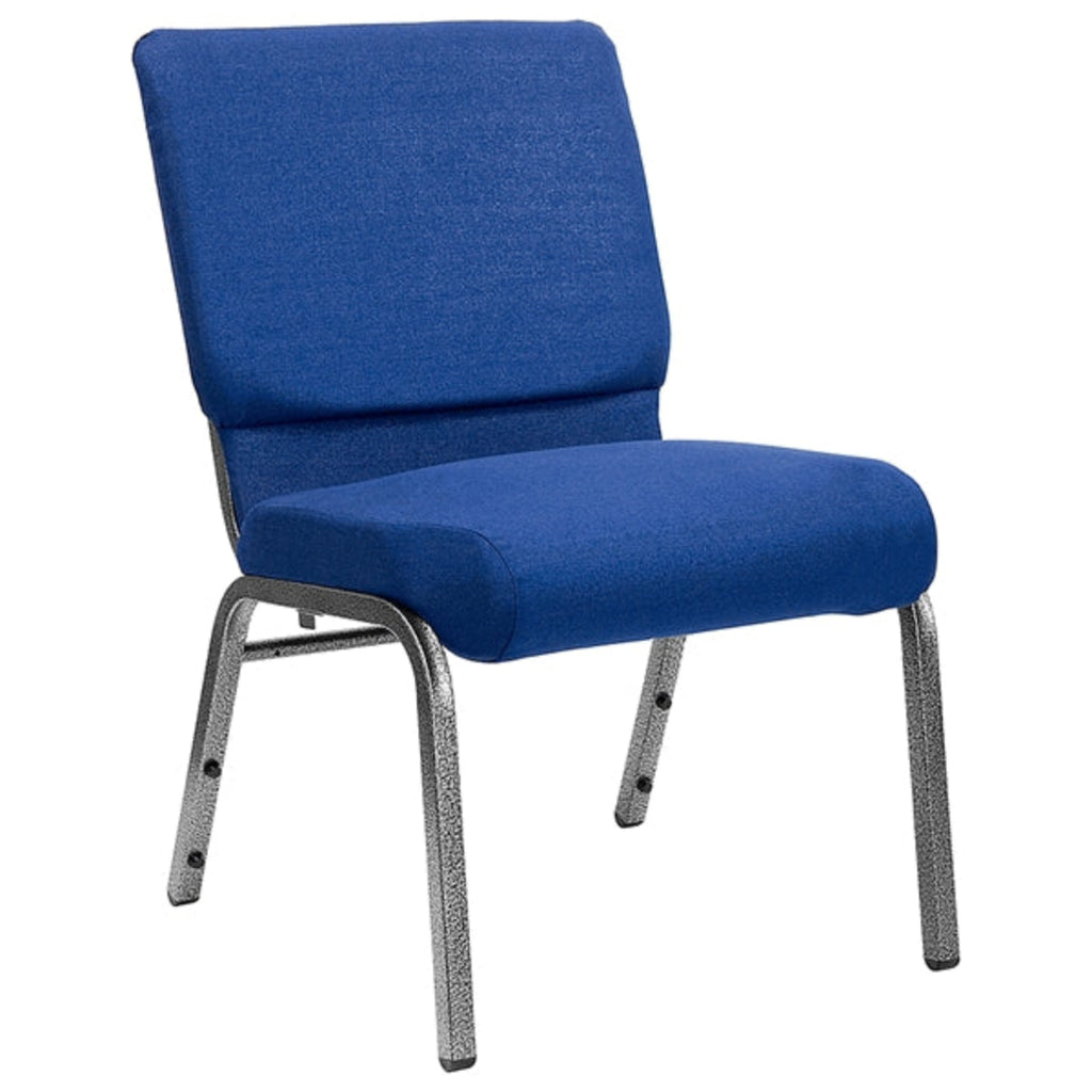 Serenity Seating Church Chair - Burgundy Fabric/Gold Vein Frame - 19'' Wide