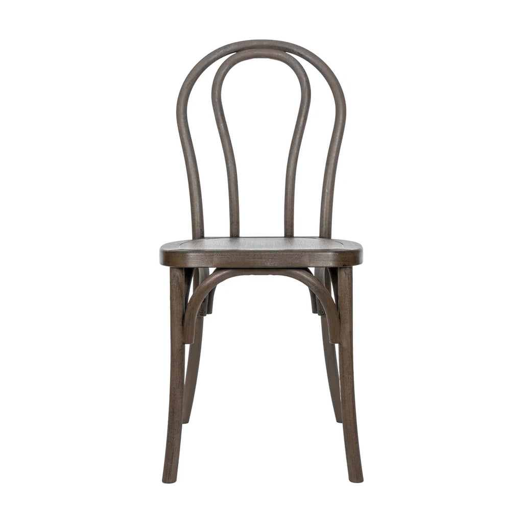 Commercial Indoor/Outdoor Wood Look Resin Thonet Style Chair
