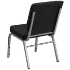 Silla apilable para iglesia HERCULES Series 18.5''W, 11 colores disponibles