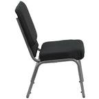 Silla apilable para iglesia HERCULES Series 18.5''W, 11 colores disponibles