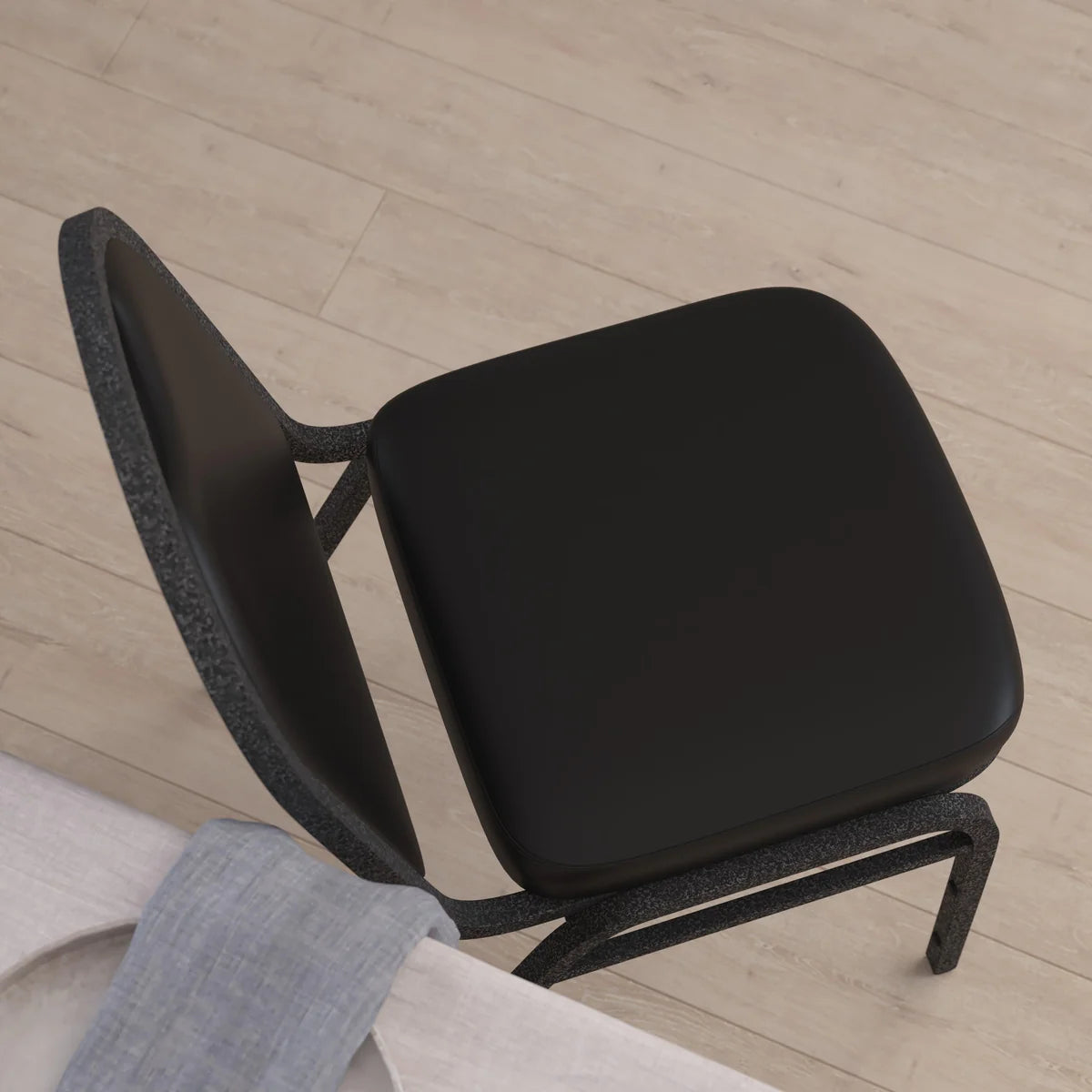 Silla de banquete apilable HERCULES Series de grado comercial con respaldo de cúpula y estructura metálica, capacidad 227 kg.