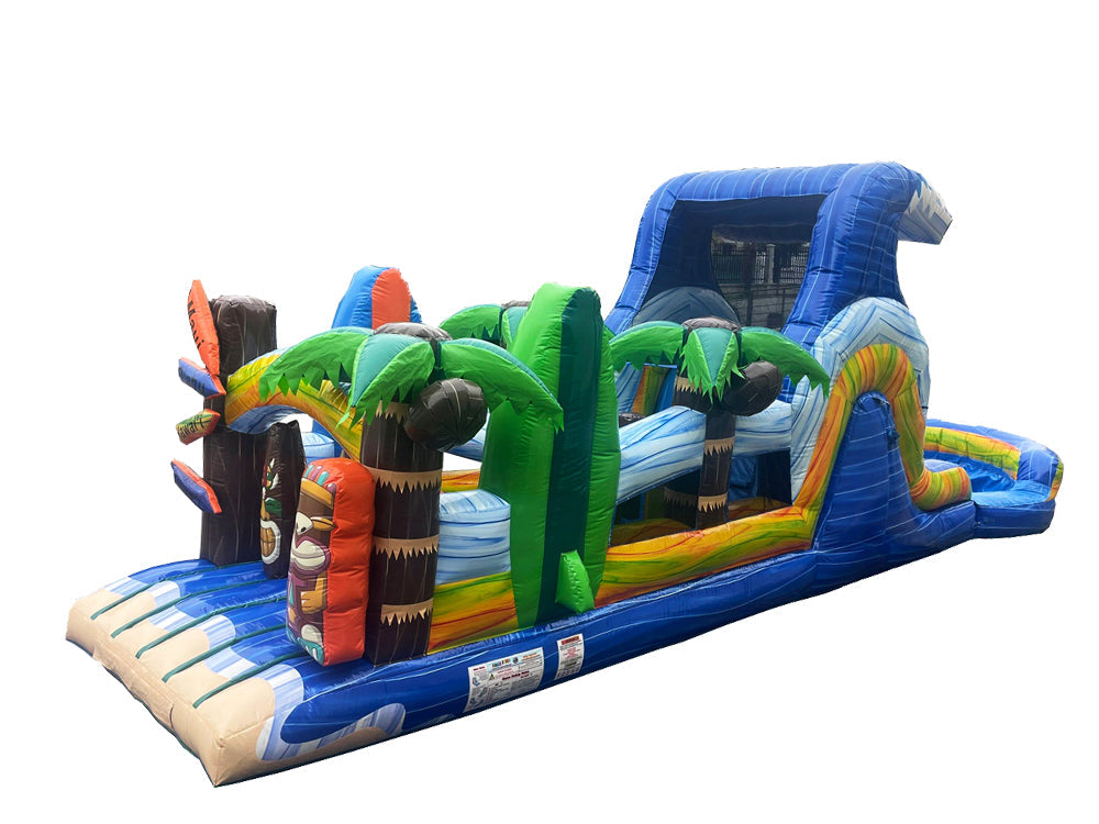 Hawaiian Wave Obstacle Course