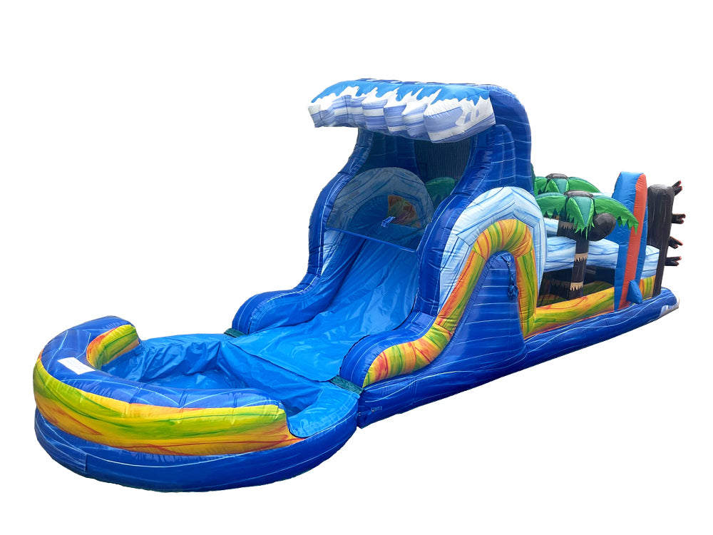 Hawaiian Wave Obstacle Course