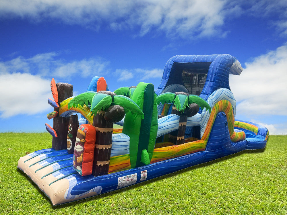 Hawaiian Wave Obstacle Course