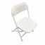 Kids White folding chairs 10 pack