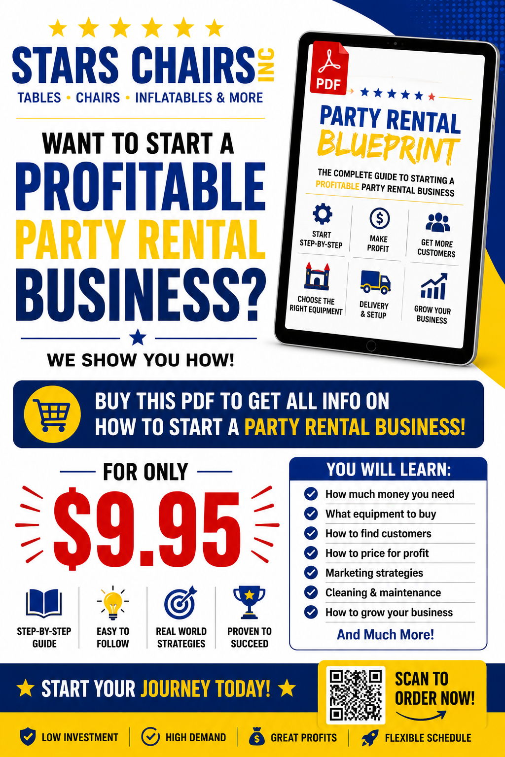 Party Rental Business Blueprint™The Complete Guide to Starting Party Rental Company Main image