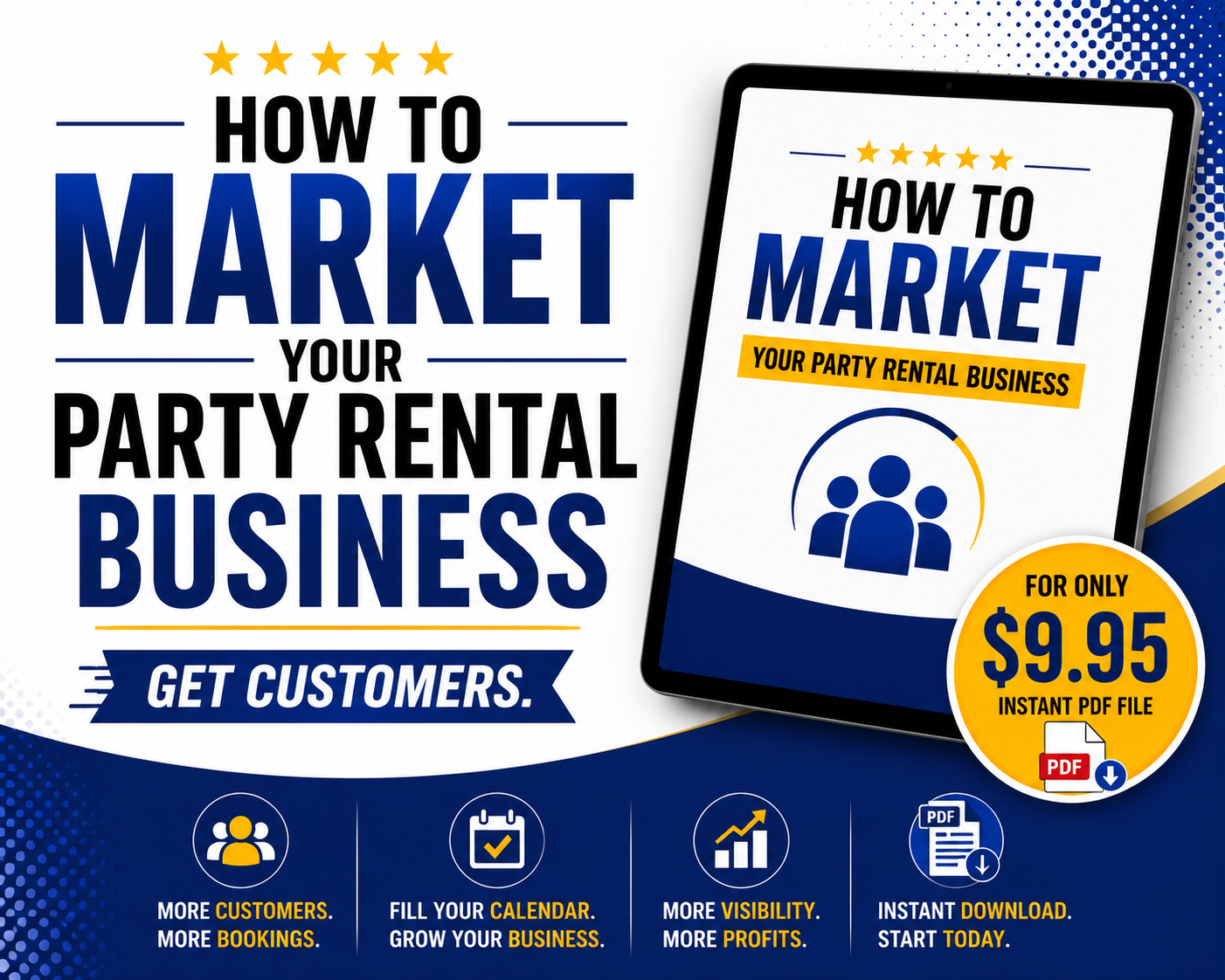 How to market your party rental business Main image