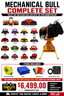 Inflatable Bull Mechanical Bull Complete Set