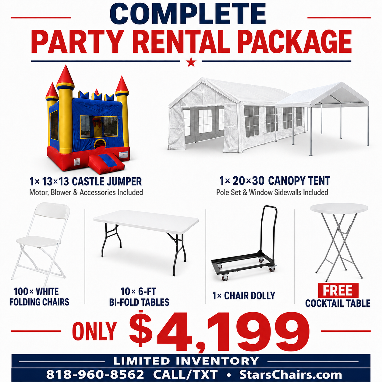 Complete Party Rental Package