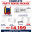 Complete Party Rental Package