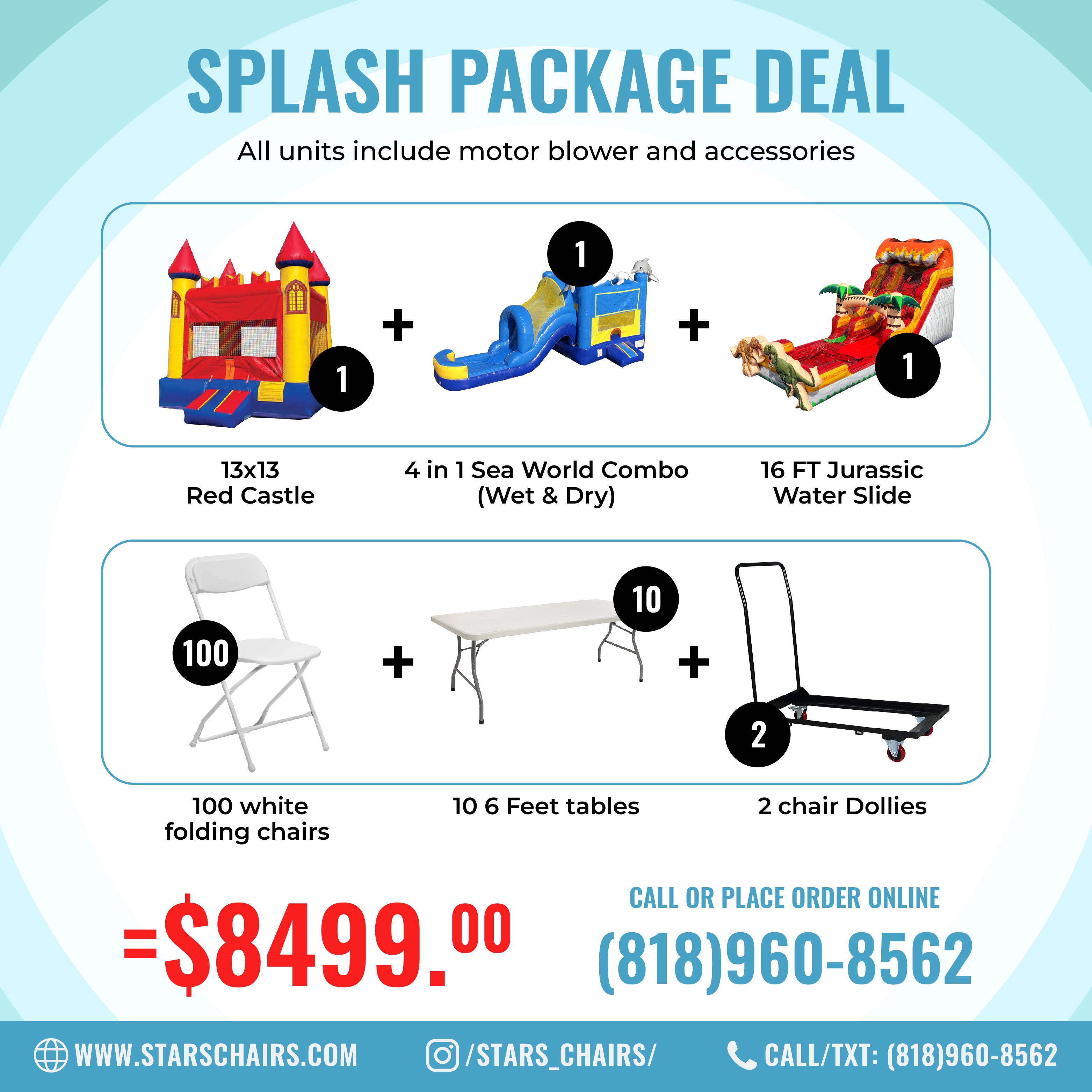 Splash Package Deal