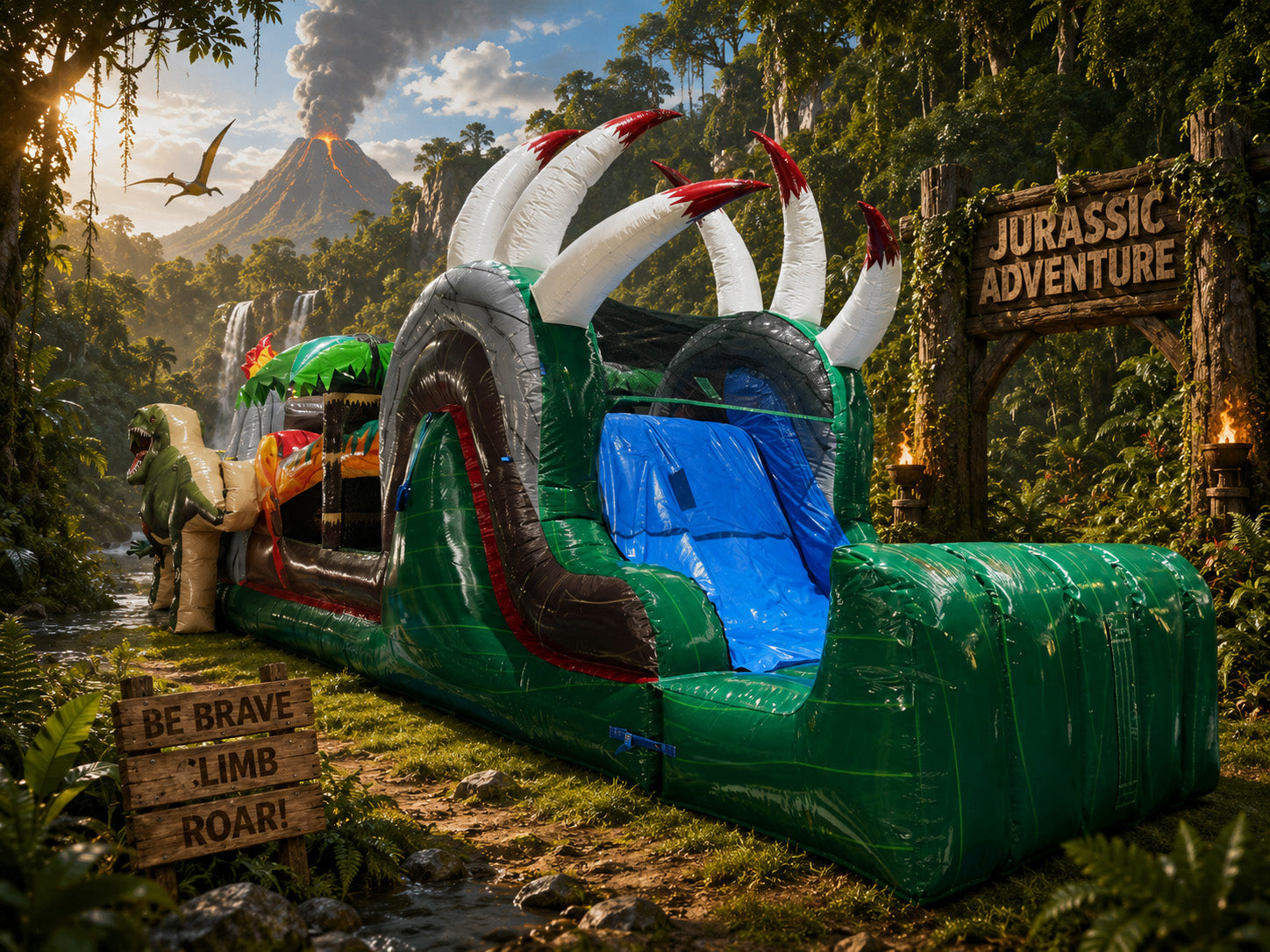 Jurassic Obstacle Course