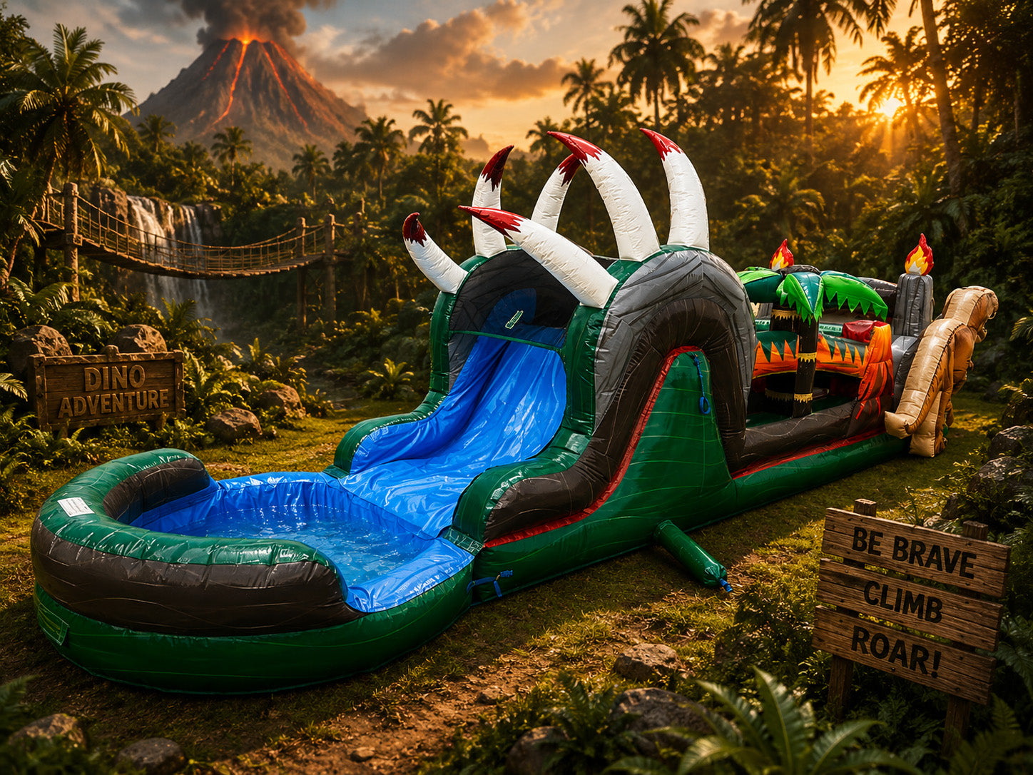 Jurassic Obstacle Course