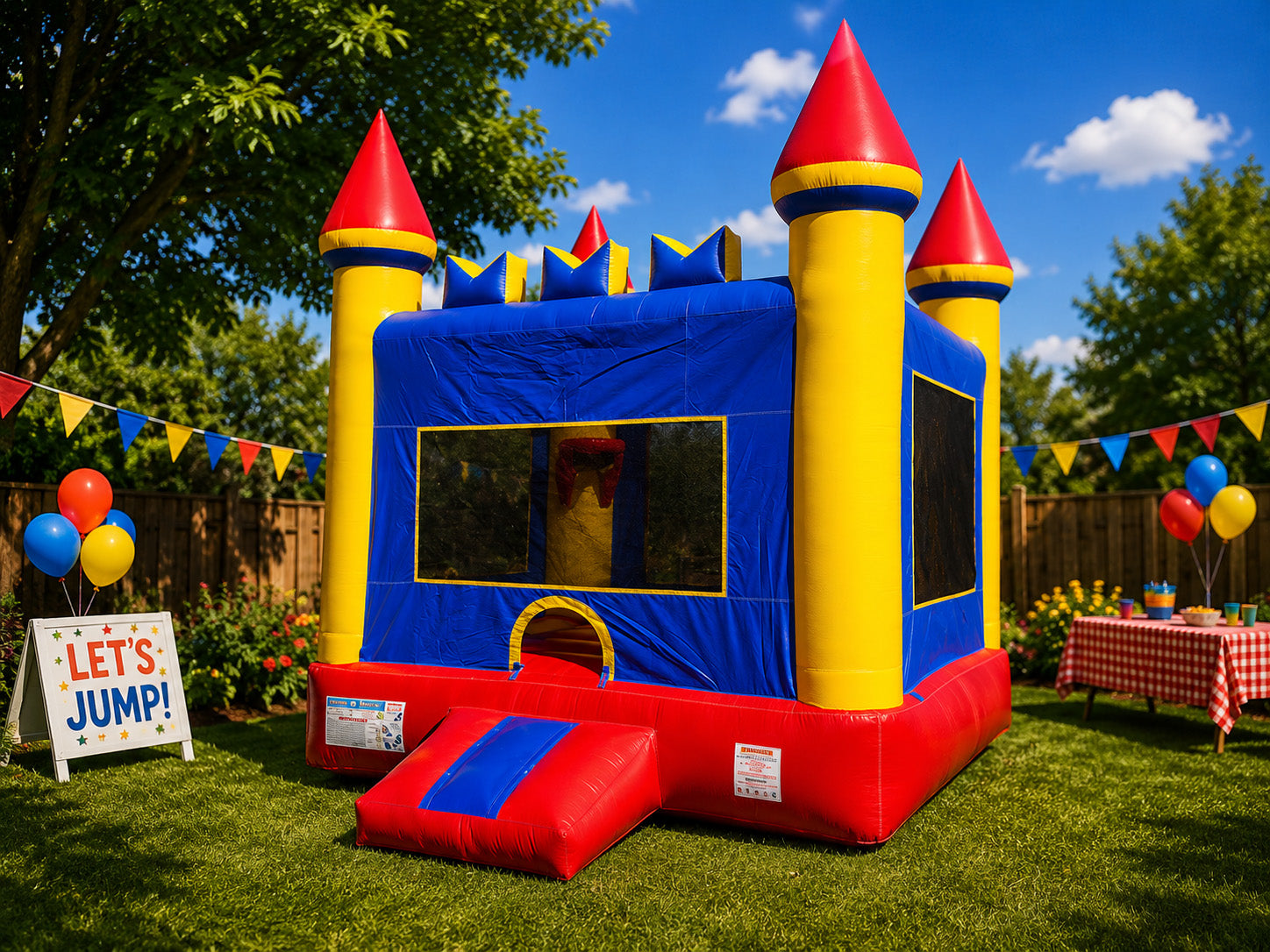 Light-Commercial Castle Bouncer 13x13 Secondary image
