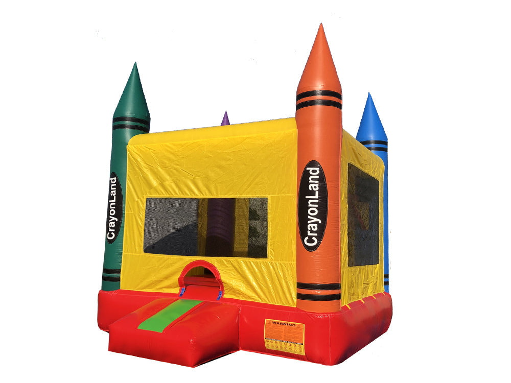 Light-Commercial Crayon Bouncer 13x13