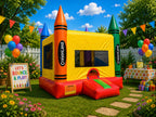 Light-Commercial Crayon Bouncer 13x13