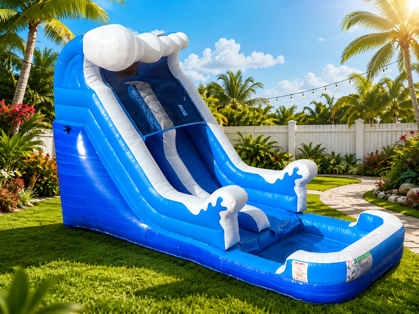 Light-Commercial Water Slide