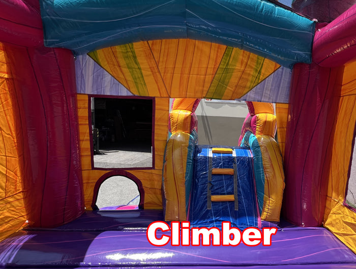 Marble Front Slide Princess Combo ( Wet /Dry )