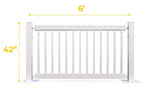 ModFence Picket Event Fencing Kit -  120ft