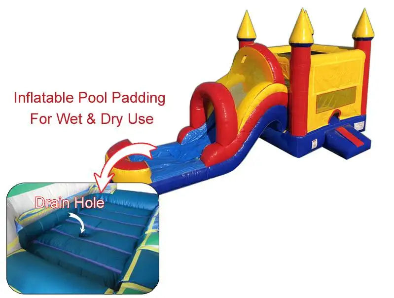 Castillo Hinchable Modular 4 en 1 (Uso con Agua y en Seco) Imagen secundaria del producto