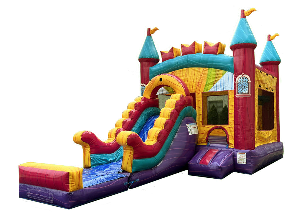 Marble Front Slide Princess Combo