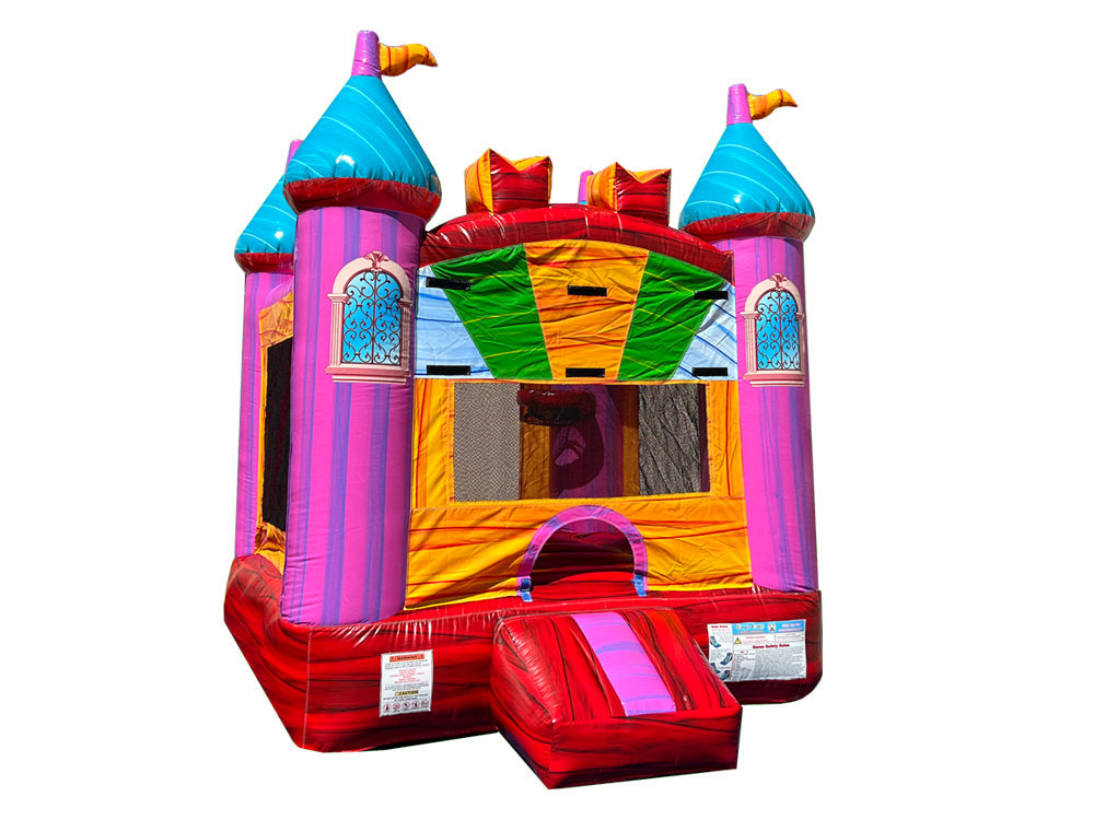 Marble Pink 10 x10 Castle