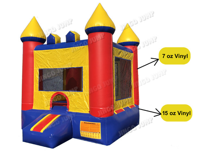 Inflatable Light Commercial Castle Bouncer 10’x10′ Main image