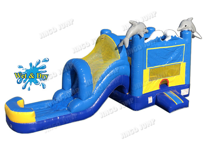 Inflatable 4 in 1 Sea World Combo ( Wet & Dry)