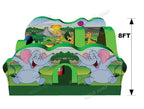 Inflatable Toddler Zoo Playground 3D