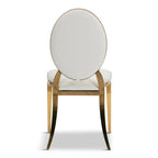 Alexa Dining Chair - Gold