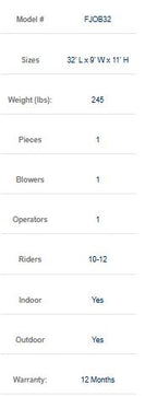 Jungle Fun Obstacle Course