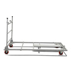 10 - 8' x 30'' Wood Folding Banquet Table and Banquet Table Cart Bundle Free Shipping