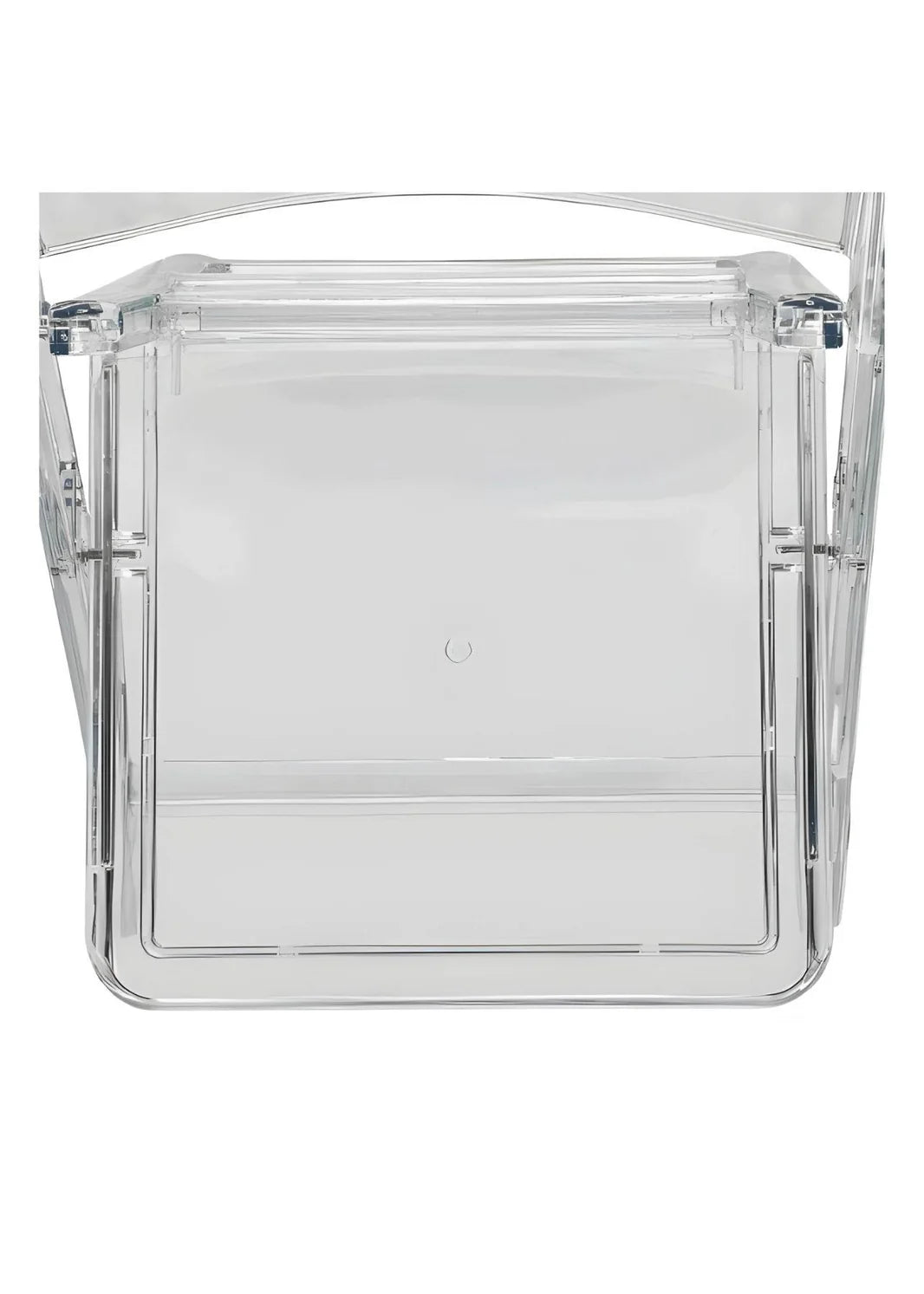 100 Chair Pack Clear Resin Folding Chair FREE Shipping