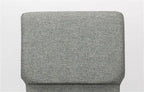 Silla de iglesia Serenity Seating - Tela color borgoña/Marco veteado dorado - 48.26 cm de ancho