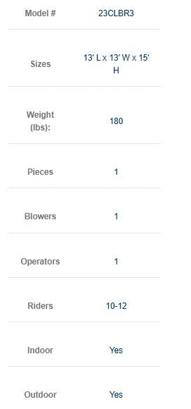 Inflatable Crayonland Bounce House with Blower COMMERCIAL GRADE