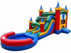 Dual Lane Tower Castle Combo Wet / Dry (15 oz Vinyl)